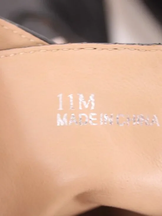 Linea Paolo Wedge Sneakers Felicia Sz 11M Black Zipper Leather 2" Wedge Sneakers - Picture 8 of 8